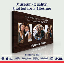 Load image into Gallery viewer, Mother's Day Sign To Us You Are The World II
