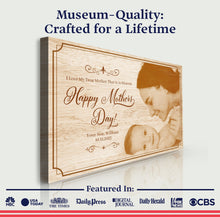 Load image into Gallery viewer, Mother's Day Sign Dear Mother In Heaven
