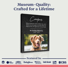 Load image into Gallery viewer, Pet Memorial Portrait Watercolor Sign Here In Your Heart
