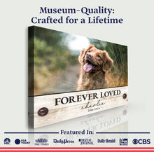 Load image into Gallery viewer, Custom Pet Memorial Sign Forever Loved