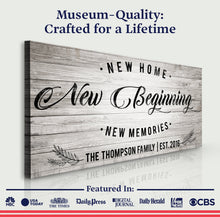 Load image into Gallery viewer, New Home Sign
