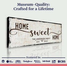 Load image into Gallery viewer, Home Sweet Home Sign