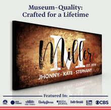 Load image into Gallery viewer, Family Sign XVII