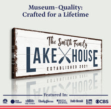 Load image into Gallery viewer, Family Lake House Arrow Sign II