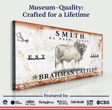 Load image into Gallery viewer, Brahman Cattle Sign III