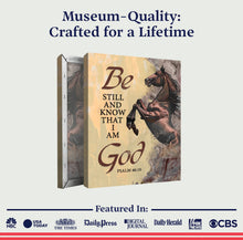 Load image into Gallery viewer, Be Still And Know That I Am God Psalm 46:10 Faith Sign V