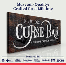 Load image into Gallery viewer, The Witch's Curse Bar Halloween Sign III