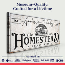 Load image into Gallery viewer, Homestead Sign XII