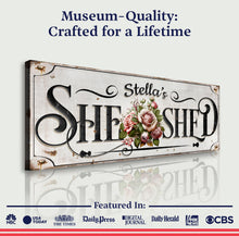 Load image into Gallery viewer, Personalized She Shed Sign