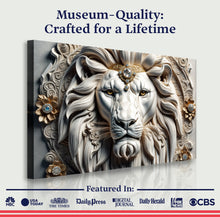 Load image into Gallery viewer, 3D Majestic Lion Wall Art II