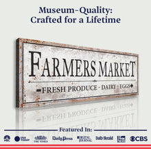 Load image into Gallery viewer, Farmers Market Sign III