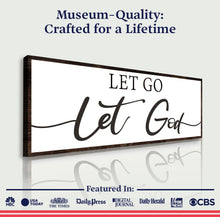Load image into Gallery viewer, Let Go Let God Faith Sign III