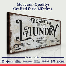 Load image into Gallery viewer, The Laundry Room Sign VII
