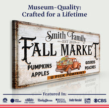 Load image into Gallery viewer, Fall Market Pumpkin Patch Sign