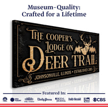 Load image into Gallery viewer, Hunting Lodge Sign