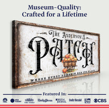 Load image into Gallery viewer, Personalized Pumpkin Patch Sign VIII