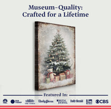 Load image into Gallery viewer, Vintage Christmas Tree With Gifts Wall Art II
