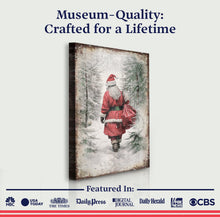 Load image into Gallery viewer, Vintage Christmas Santa Claus Wall Art V
