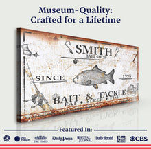 Load image into Gallery viewer, Bait and Tackle Sign III