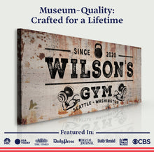 Load image into Gallery viewer, Gym Sign VI