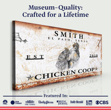 Load image into Gallery viewer, Chicken Coop Sign V