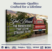 Load image into Gallery viewer, Custom Vintage Truck Couple Sign V
