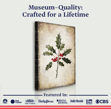 Load image into Gallery viewer, Christmas Holly Wall Art II