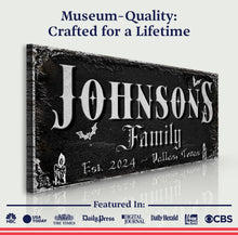 Load image into Gallery viewer, Personalized Gothic Sign V