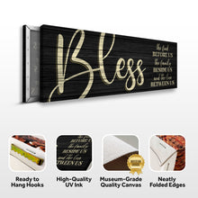 Load image into Gallery viewer, Bless The Food Before Us And The Love Between Us Sign VI