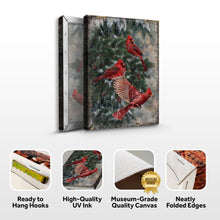 Load image into Gallery viewer, Vintage Cardinal Christmas Wall Art II