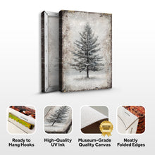 Load image into Gallery viewer, Vintage Christmas Tree Wall Art with Free Christmas Recipe Book