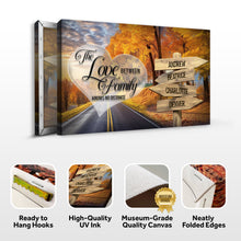 Load image into Gallery viewer, Love Between Family Names Sign