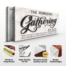 Load image into Gallery viewer, The Gathering Place Personalized Sign