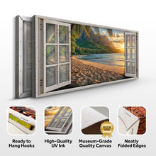 Load image into Gallery viewer, Beachfront Dreams Window Scenery Wall Art