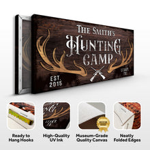 Load image into Gallery viewer, Family Hunting Camp Sign