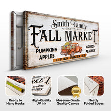 Load image into Gallery viewer, Fall Market Pumpkin Patch Sign