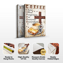 Load image into Gallery viewer, Christ And Coffee Faith Sign IV