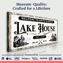 Load image into Gallery viewer, Lake House Sign VIII
