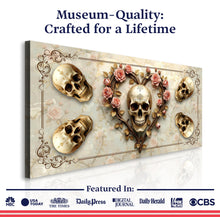 Load image into Gallery viewer, 3D Vintage Skull Wall Art