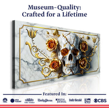 Load image into Gallery viewer, 3D Rose and Skull Wall Art II