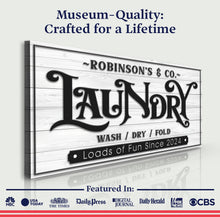 Load image into Gallery viewer, Laundry Room Sign IX