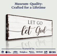 Load image into Gallery viewer, Let Go Let God Faith Sign II