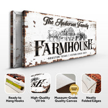 Load image into Gallery viewer, Personalized Farmhouse Sign III
