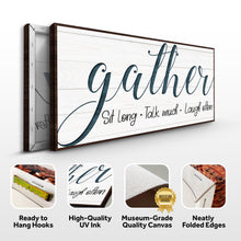 Load image into Gallery viewer, Gather Sign V