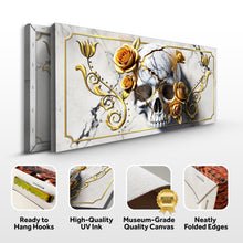 Load image into Gallery viewer, 3D Rose and Skull Wall Art