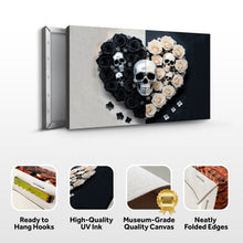 Load image into Gallery viewer, Skull and Flowers Wall Art XIII