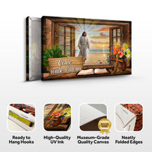 Load image into Gallery viewer, Come Walk With Me Jesus Faith Sign