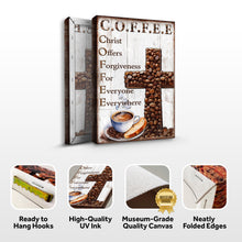 Load image into Gallery viewer, Our C.O.F.F.E.E Faith Sign V