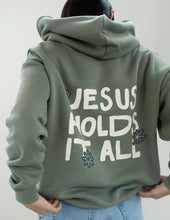 Load image into Gallery viewer, Jesus Holds It All Unisex Hoodie