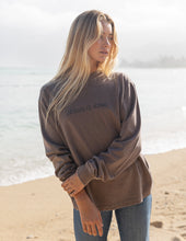 Load image into Gallery viewer, Jesus Is King Brown LS Unisex Tee